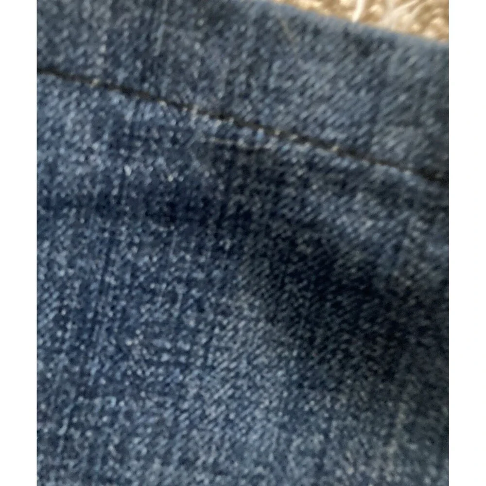 True Religion Men Geno Slim Fit Straight Jean Sz 29 Midnight Blue ButtonFly READ
